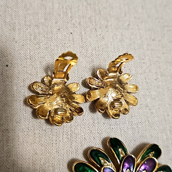 Rare Nataly Brooch & Earrings - Picture 3 of 6